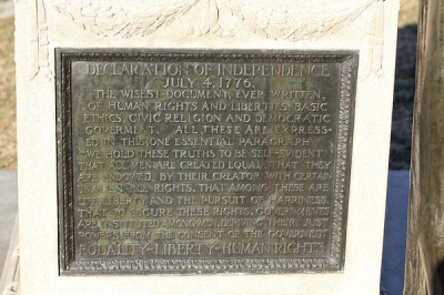 Re: The Declaration of Independence Re: The Declaration of Independence
