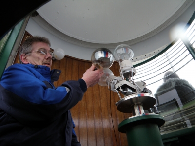 Edbury Enegren, Lighthouse Keeper