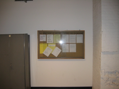 Bulletin board