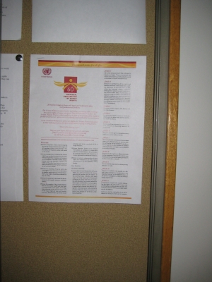 Declaration of human rights