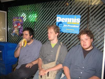 And then realizing we were tired.