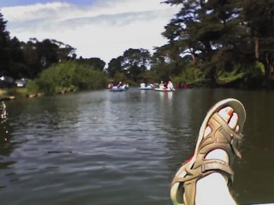 My Lazy Feet on Stow Lake