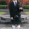 Me with a set of bagpipes.