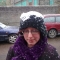 me with a snowpat on my head