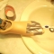 After addition of the toothbrush