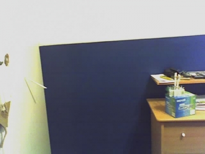 Side view of battlefield.