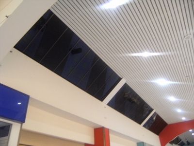 The skylight we were outide of