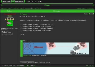 Forum post