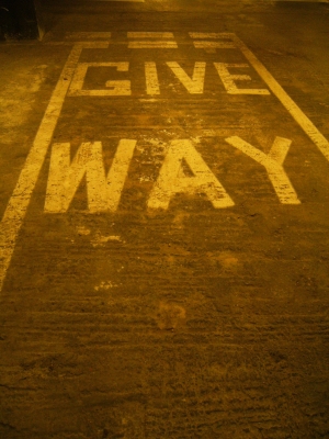 Give way
