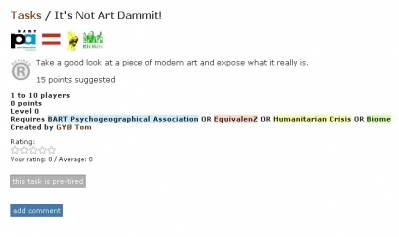 It's Not Art Dammit! It's Not Art Dammit!