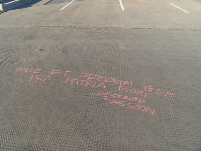 Ben- Dulce Et Decorum Est, Pro Patria Mori