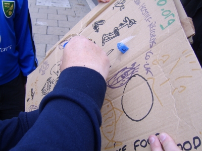 Scribble, scribble, scribble.