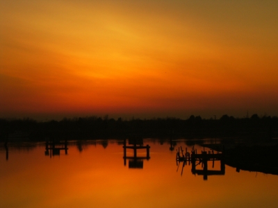 Sunset over Breydon Water