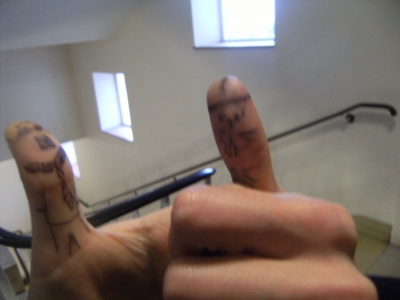 The generals square off