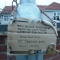 Tom: Lamp post, all plaque'd up.