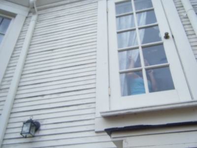 What the hell is he doing?