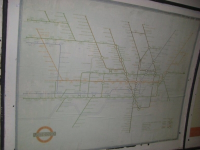 Old tube map