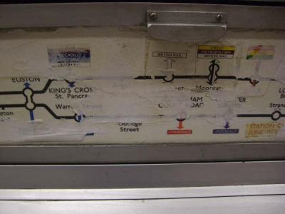 Old tube map