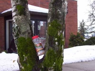 Peanuts for the police