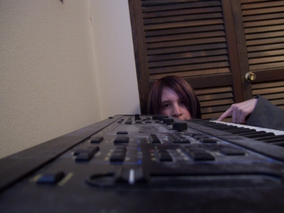 Pressing the key