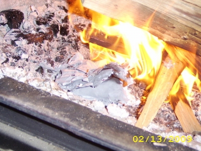 No more burning