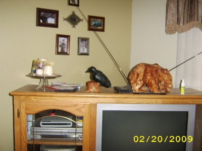 It's new resting place
