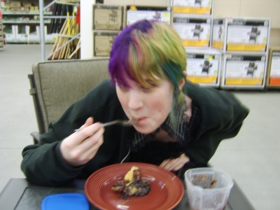 Goddess loves desert