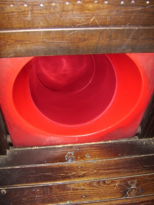 the ones in the slide were gone.... the ones in the slide were gone....