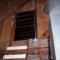 The hole into the sanctuary ceiling