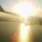 it was sunset