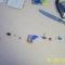 all the painted parts