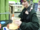 Goddess getting food out