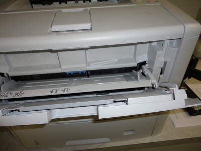 Inside the printer!