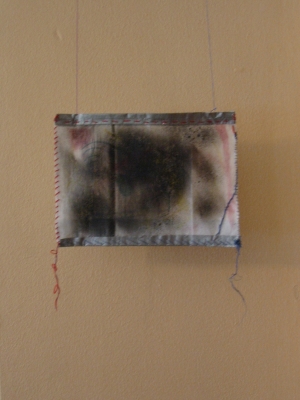 no! hanging away from the wall!