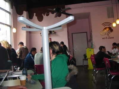 Inside of Sticky Fingers