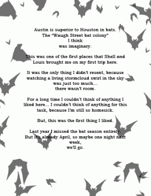 Bat tribute Bat tribute