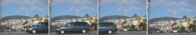 Sutro Tower Quadriptych