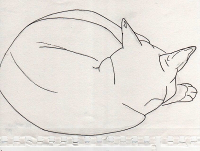 an unflattering caricature 
