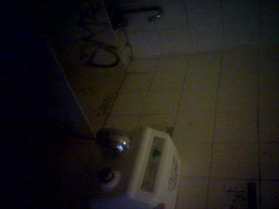 muddy water bathroom