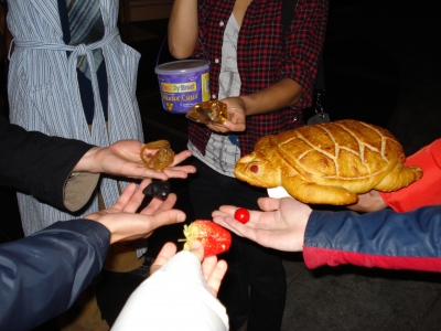 Our hopscotch "rocks" (later unused) Our hopscotch "rocks" (later unused)