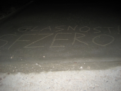 the pavement shot
