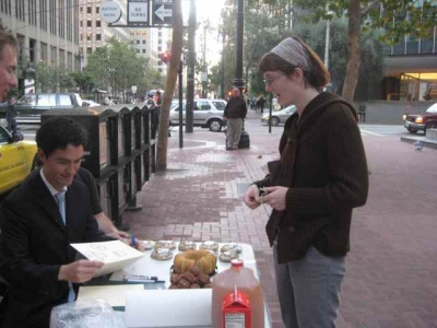 Another happy customer about to send CitiGroup her best wishes