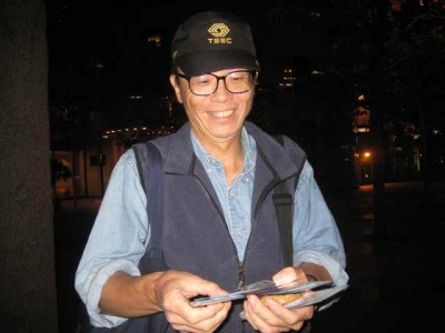 This was the man with a thousand bookmarks.