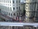 The cable car boarding area on Market