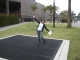 Jackie on the beloved grate