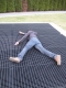 Ian's favorite shadow-making position (dunking)