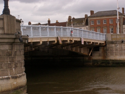 1 - Haven Bridge as seen from Ice House Quay