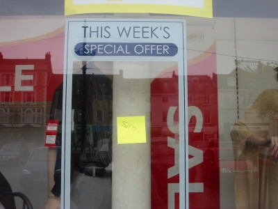 This Week's Offer "Shit"