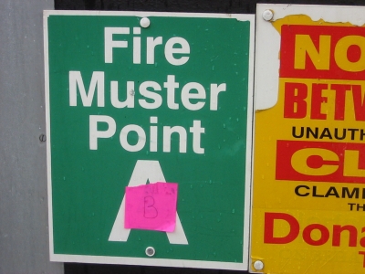 Muster Point "B"