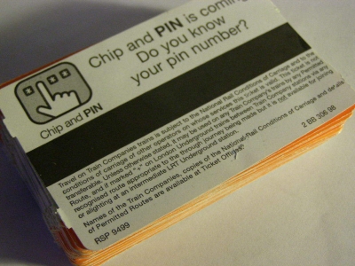 Chip and Pin came and went 3 years ago